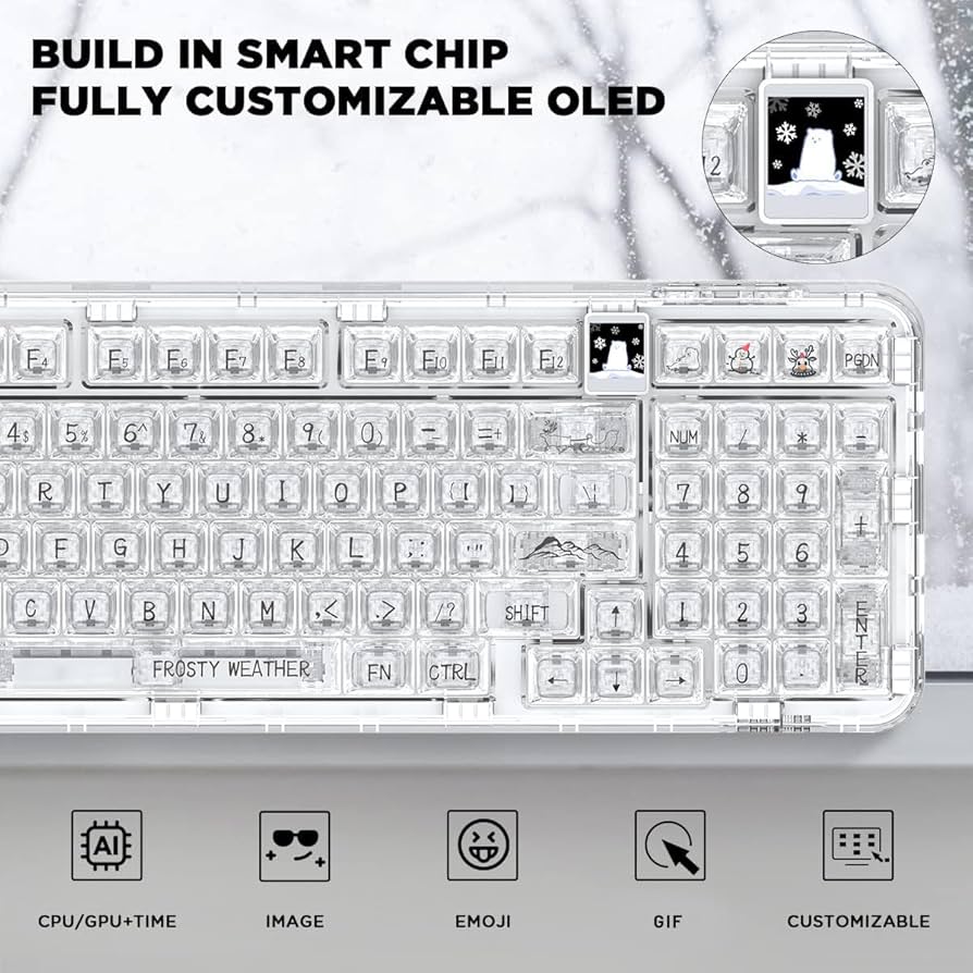 CoolKiller Frosty Weather メカニカルキーボード CoolKiller Frosty Weather メカニカルキーボード 75.jpg?v